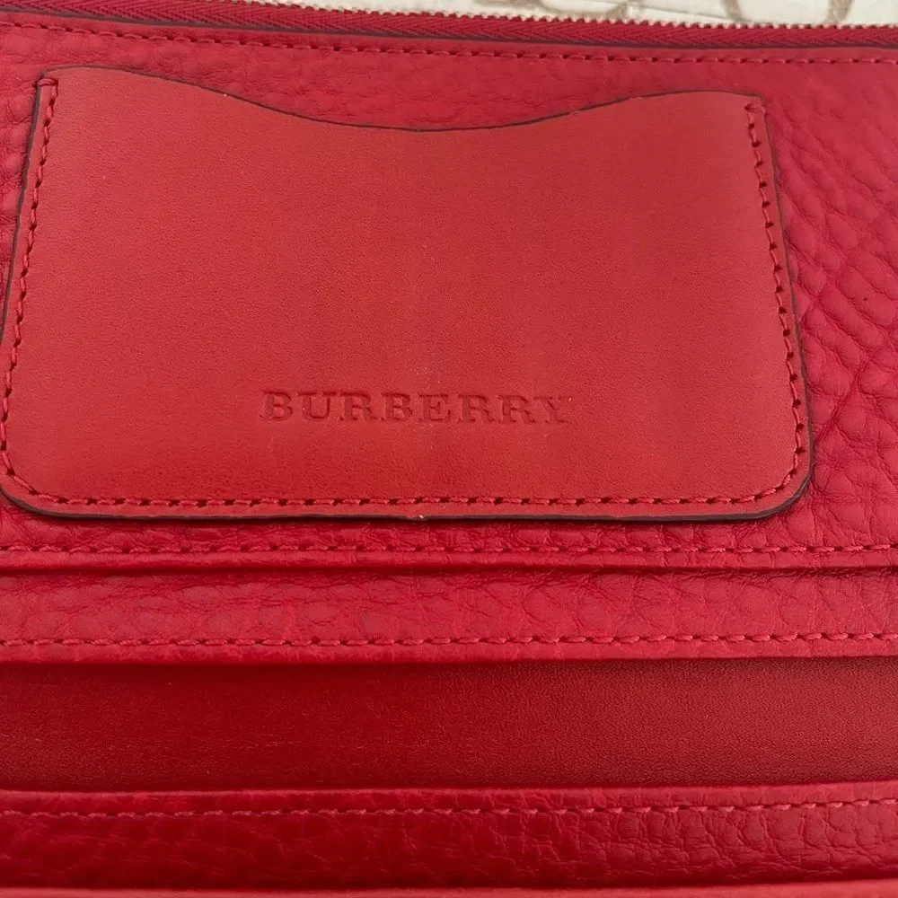 Burberry Leather canvas Wallet